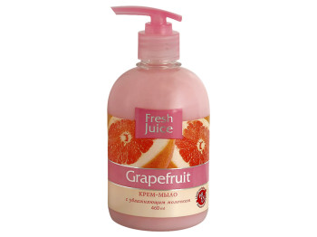 Крем-мыло жидкое Fresh Juice с увлажняющим молочком "Grapefruit" грейпфрут 460мл