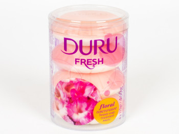 Мыло Duru "Fresh - цветочная свежесть" 115гр. (цена за набор 4 куска) S-60K