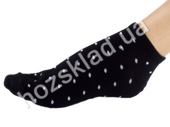 Носки женские демисезонные 329 р.21-23 (35-37р.) (цвет черный 0192) Дюна