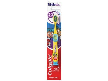 Дитяча зубна щітка Colgate Kids’ Smiles, суперм’яка, 3-5 років