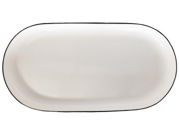 Блюдо овальне Limited Edition Romb, 30х15см