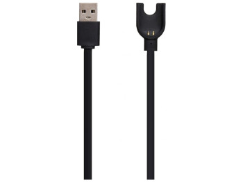 Кабель USB для Mi Band 3 Cable Колір Чорний