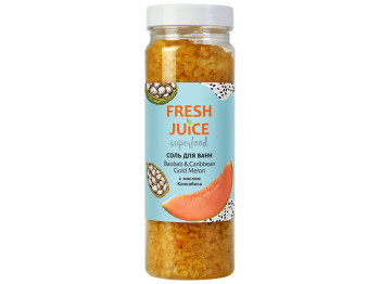Соль для ванн Fresh Juice Superfood Baobab&Caribbean Gold Melon 700г