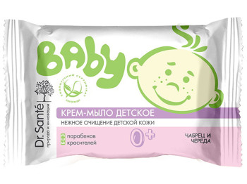 Крем-мыло детское Dr.Sante Baby "Чебрец и череда" 90гр