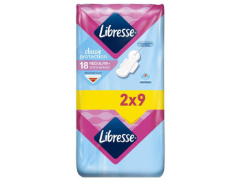 Прокладки гігієнічні Libresse Classic Protection Regular, 18шт