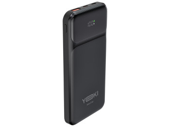 Повербанк Yoki MaxCap, 10000мАг, Type-C, USB-A, PD, QC, 22,5Вт