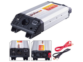 Перетворювач напруги PULSO IMU-1520 1500W (12V–220V, з USB)