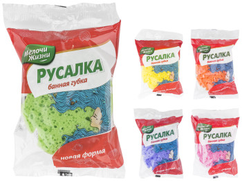 Губка банная массажная Мелочи жизни "Русалка"