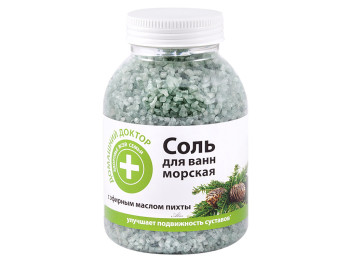 Соль для ванн "Домашний доктор" с экстрактом пихты 1000г
