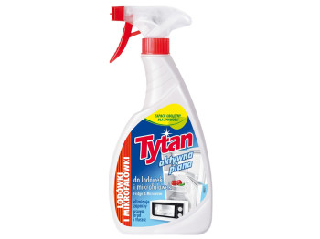 Средство для очистки холодильников и микроволновых печей Tytan Active пена спрей, 500 мл