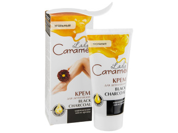 Крем для депіляції Lady Сaramel "Black Charcoal" 200мл
