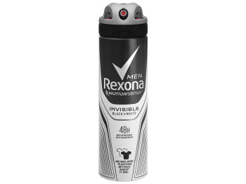 Антиперспірант-аерозоль для чоловіків Rexona men "Невидимий на чорному і білому" 48г 150мл