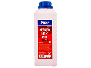 Антифриз VITOL G12 Red, 1л (VTA-123)