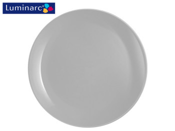 Тарілка підставна Luminarc "Diwali granit" сіра D27см 12186