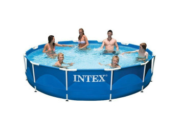 Басейн каркасний круглий Metal Frame. Intex 28210