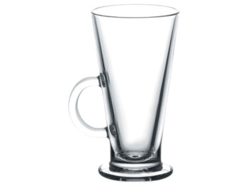 Чашка для латте Pasabahce Pub, 265 мл, стекло, цвет прозрачный