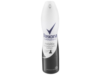 Антиперспірант аерозоль Rexona "Невидимий на чорній і білій одежі" 48г 150мл
