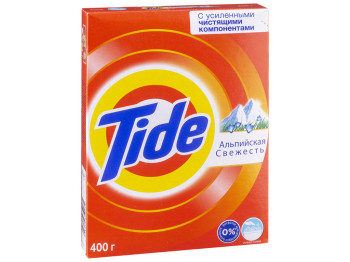 Стиральный порошок для ручной стирки TIDE Альпийская свежесть 400г