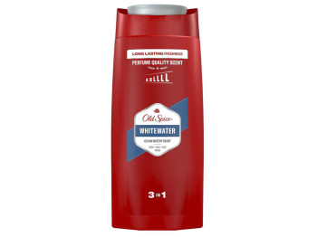 Гель для душу + шампунь 3-в-1 Old Spice Whitewater зі свіжим ароматом, 675мл