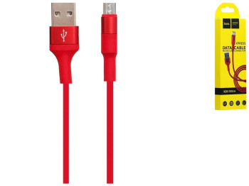 Кабель USB Hoco X26 Xpress Charging Micro, Червоний