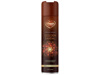 Освіжувач повітря iFresh Golden Sandal сухе розпилення, з ароматом золотого сандалу, 300мл