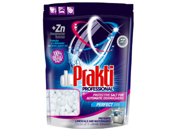 Сіль для посудомийних машин dr.Prakti Professional міні-таблетки, 1,5 кг