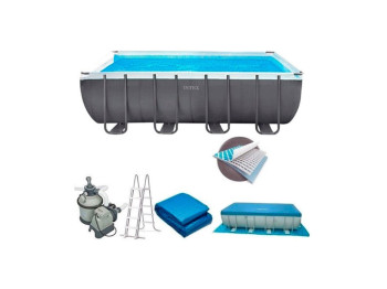 Басейн прямокутний каркасний Ultra XTR. Intex 26356
