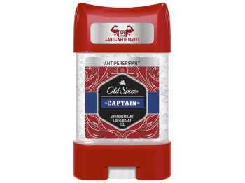 Дезодорант-антиперспірант гелевий Old Spice Captain 48г 70мл