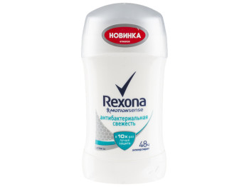 Антиперспирант-карандаш Rexona Motionsense "Антибактериальная свежесть" 48ч 40мл