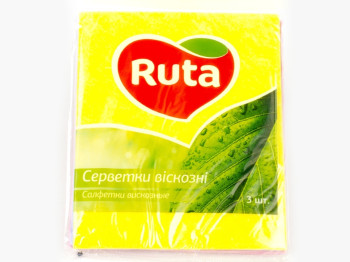 Салфетки "Ruta" вискозные универсальные 19x17см 3шт