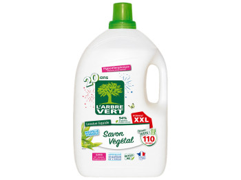 Гель для стирки L’Arbre Vert Vegetable Soap, концентрат, 110 стирок, 4,95 л