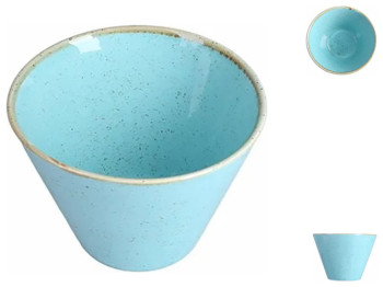 Салатник конусний Porland Turquoise, 390мл, 11,5см