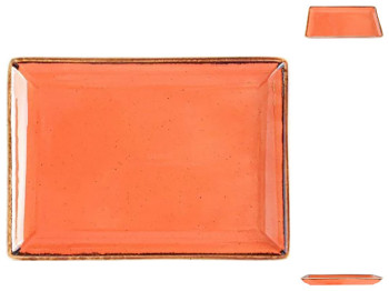 Блюдо для подачі Porland Orange, 27х21см