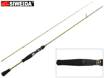 Спиннинг штекерный Siweida "Wisdom" 7 колец, 2-секционный 1,98м 2-10г