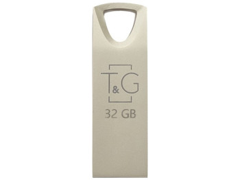 USB флеш-накопичувач T&G 32gb Metal 117 Колір Сталевий
