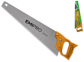 Пила ручна EmiPro, дерево, сталь, 45см