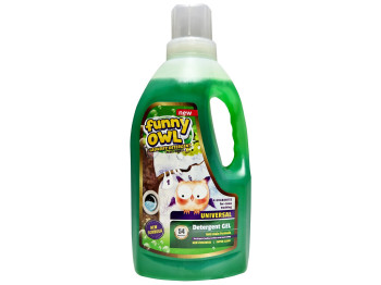 Гель для стирки Funny Owl Universal, 1,62 л
