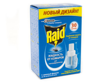 Рідина для фумігатора Raid від комарів "30 ночей" 21,9мл 