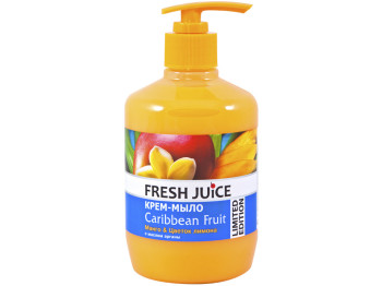 Крем-мыло Fresh Juice "Caribbean Fruit" Карибский фрукт 460 мл