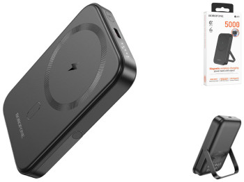 Універсальна мобільна батарея Power Bank Borofone BJ51 Kody PD20W magnetic 5000mAh Колір Чорний