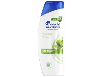 Шампунь Head & Shoulders, для чувствительной кожи головы, против перхоти, с алоэ вера, 400мл