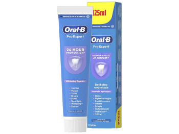 Зубная паста Oral-B Pro-Expert Whitening Crystals Нежное отбеливание, с фторидом олова, 125 мл