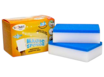 Губка Smart Clean Magic Sponge універсальна, меламінова, 2шт