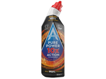 Гель для чищення унітазу Astonish Pure Power 10X Action, концентрат, нейтральний аромат, 750мл