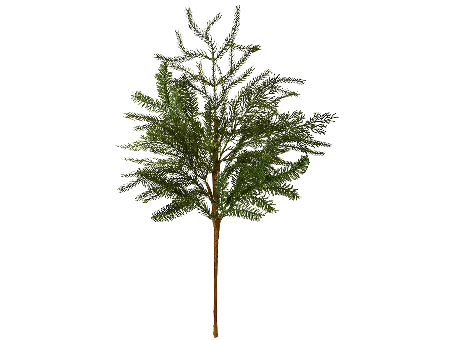 Ветка хвойная декоративная Premium, зеленая, пластик, 45×78 см