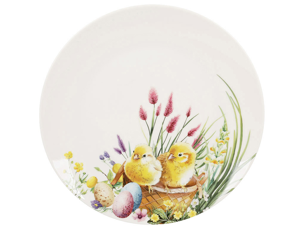 Тарелка фарфоровая Easter Melody, D27см