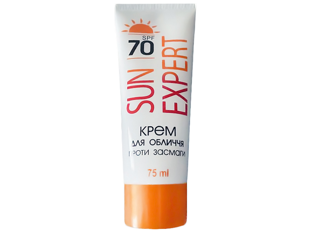 Крем для лица против загара Sun Expert, SPF-70, 75мл