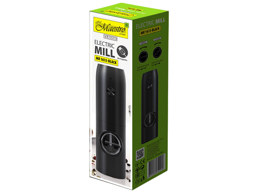 Измельчитель электрический Maestro USB, 18см