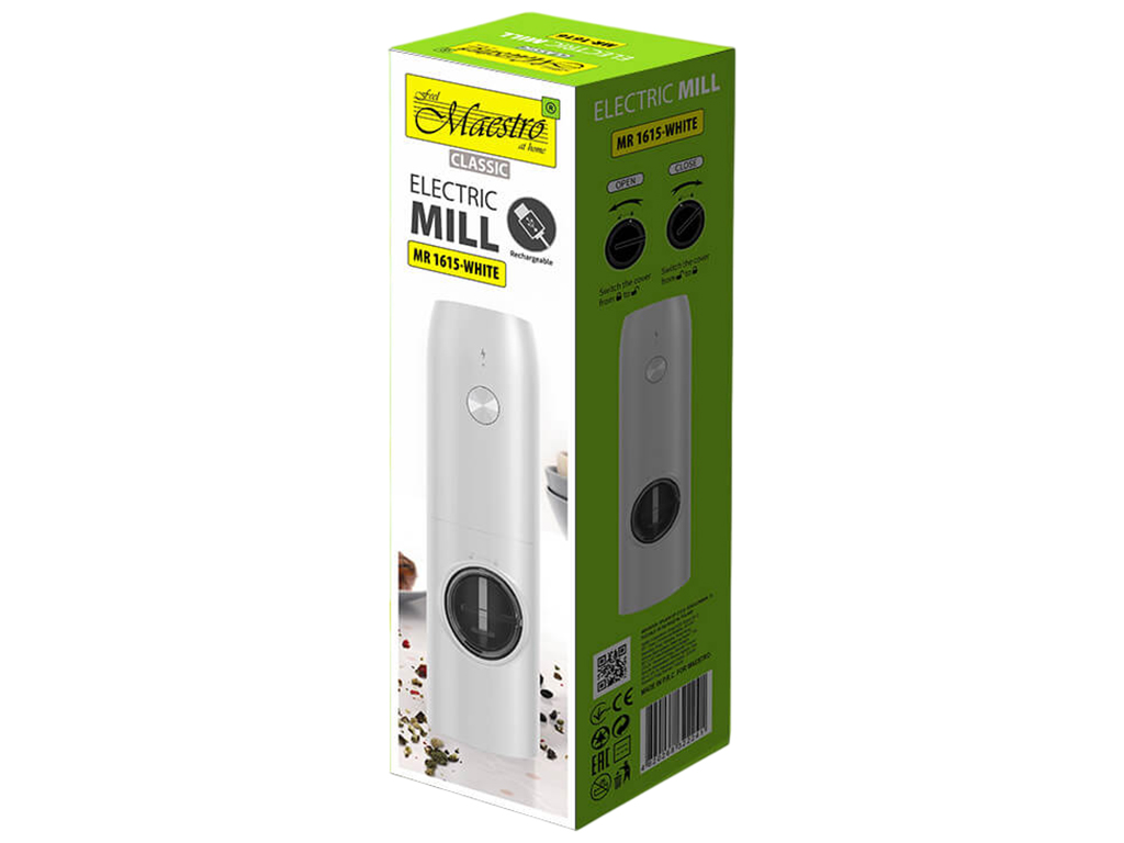 Измельчитель электрический Maestro USB, 18см