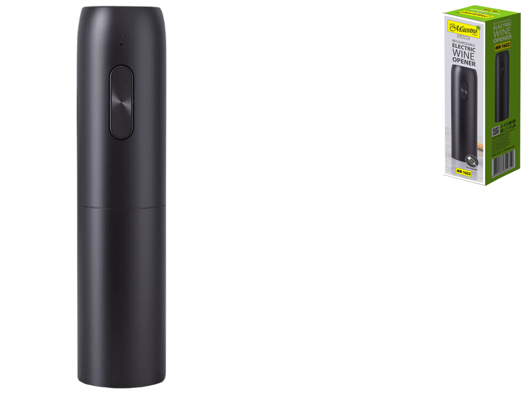 Штопор автоматический Maestro, аккумуляторный, 300mAh, 4,8х20см